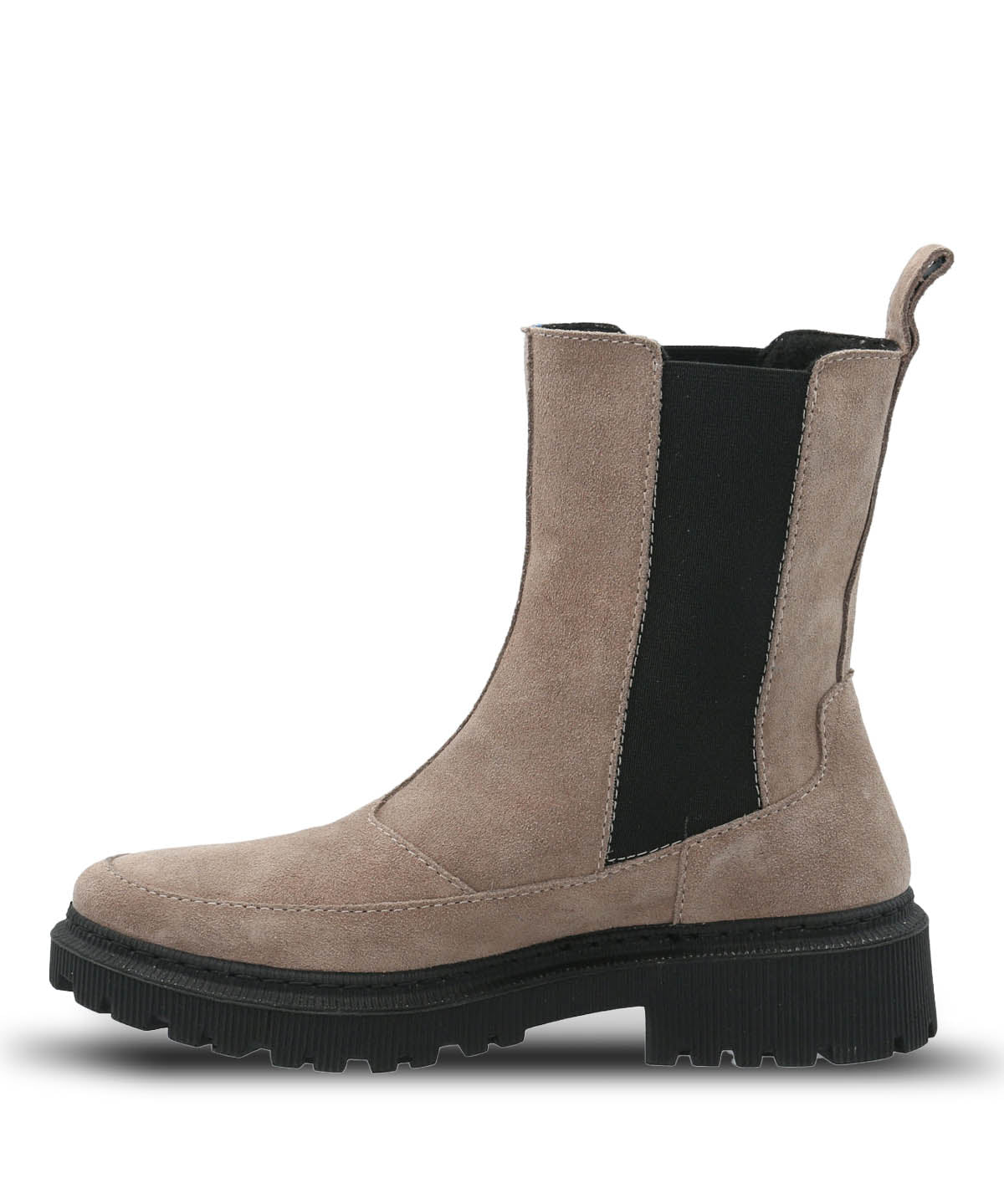 Botin Cuero Mujer Bibury Beige