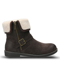 Botin Cuero Mujer Claire Café