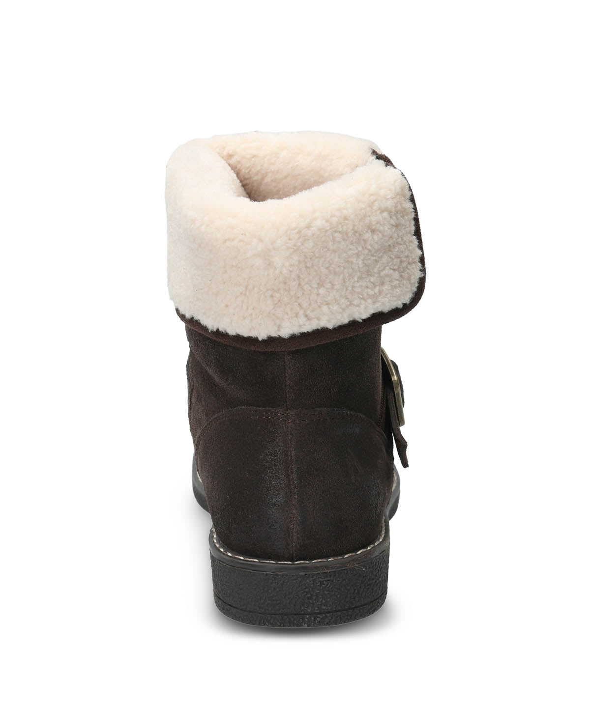 Botin Cuero Mujer Claire Café