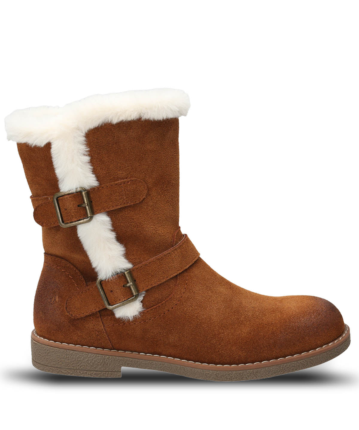 Botin Cuero Mujer Kiki Café