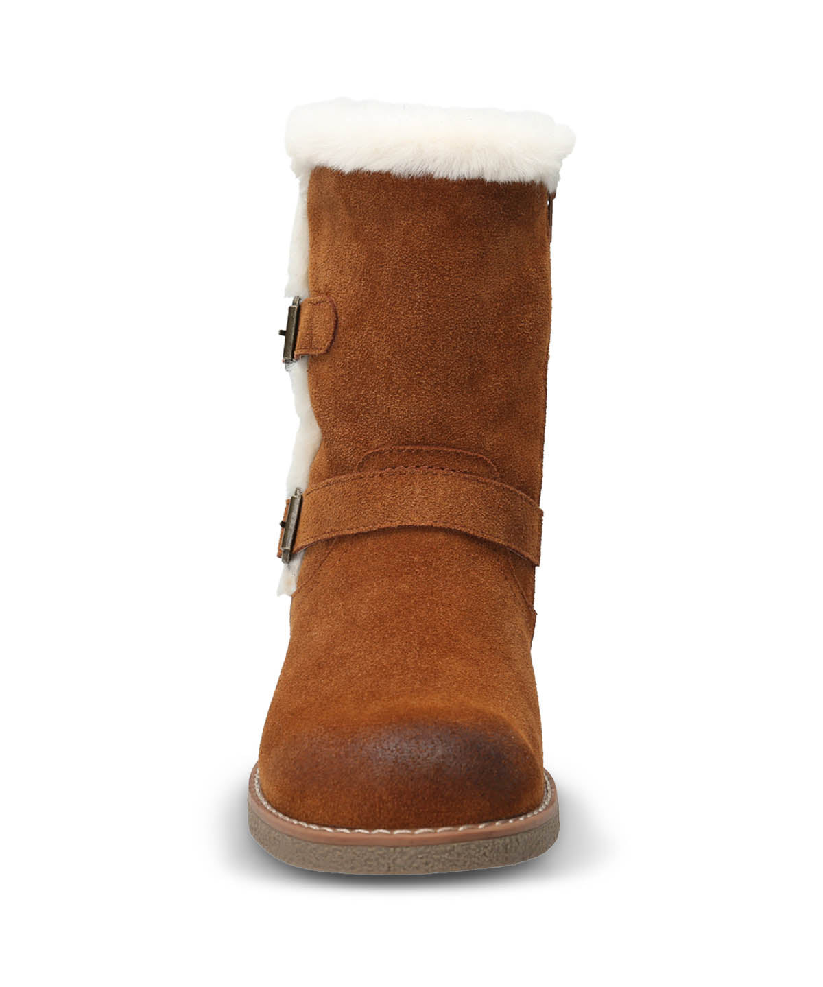 Botin Cuero Mujer Kiki Café