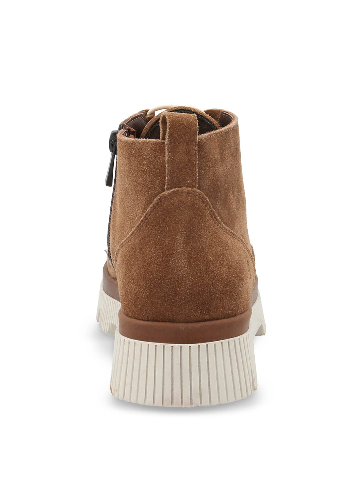 Botin Cuero Mujer Ruffen Café