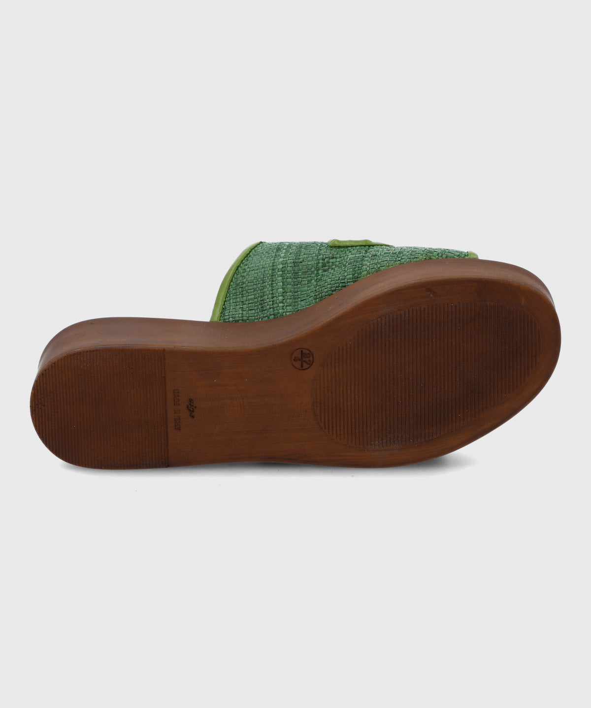 Sandalia Cerutti Mujer Mulini Verde Hush Puppies