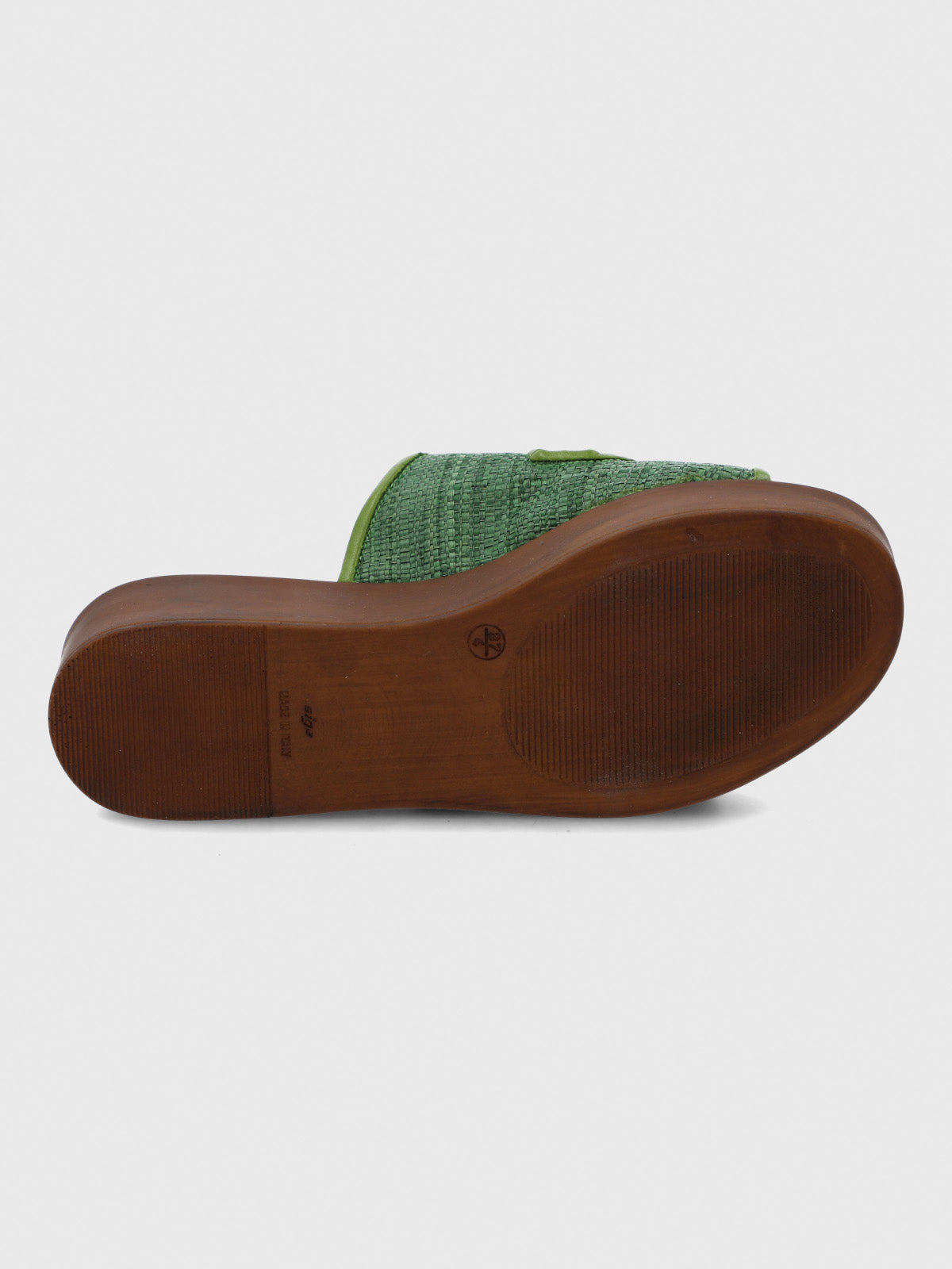 Sandalia Cerutti Mujer Mulini Verde Hush Puppies