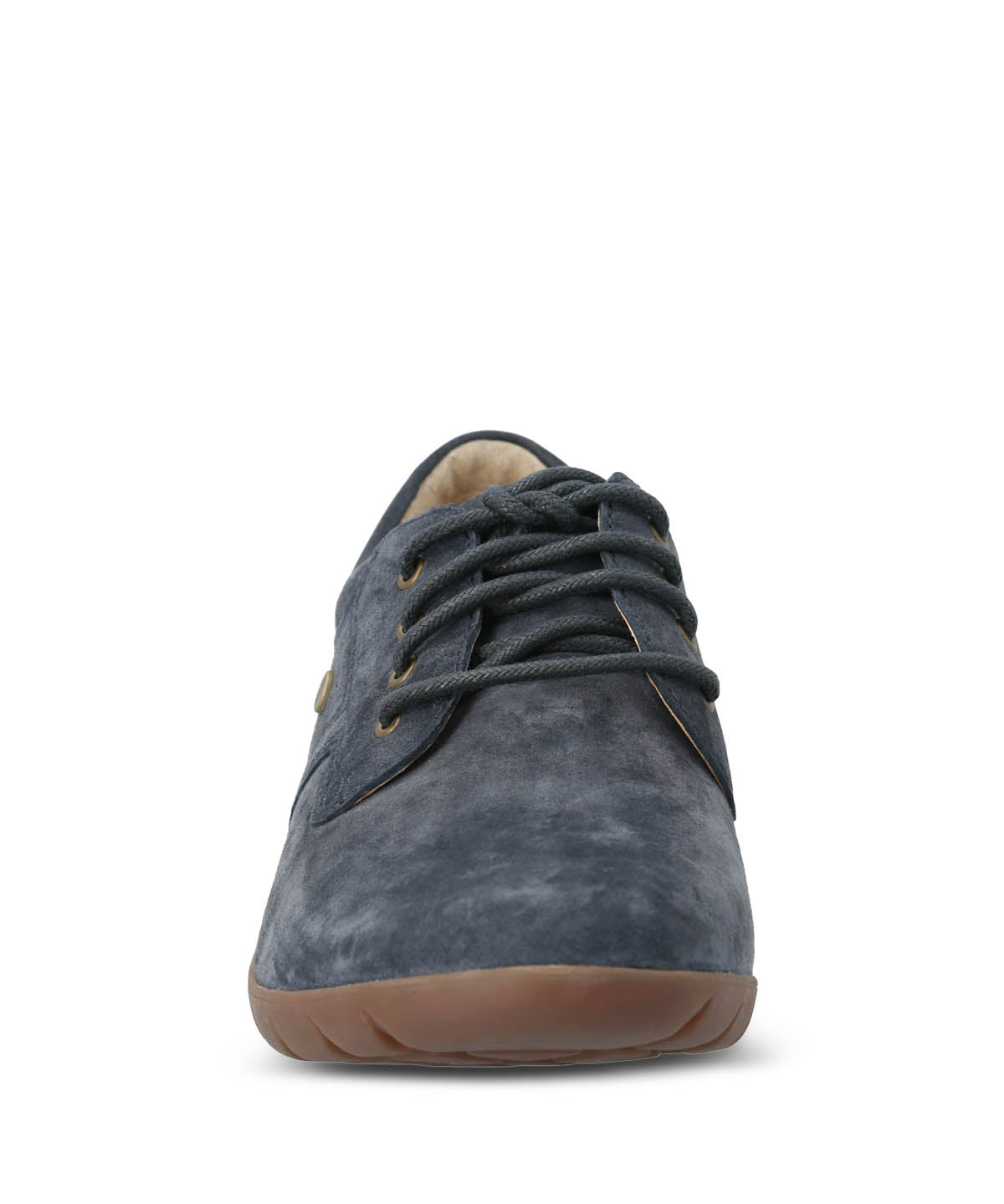 Zapato Cuero Mujer Rojam Azul Oscuro