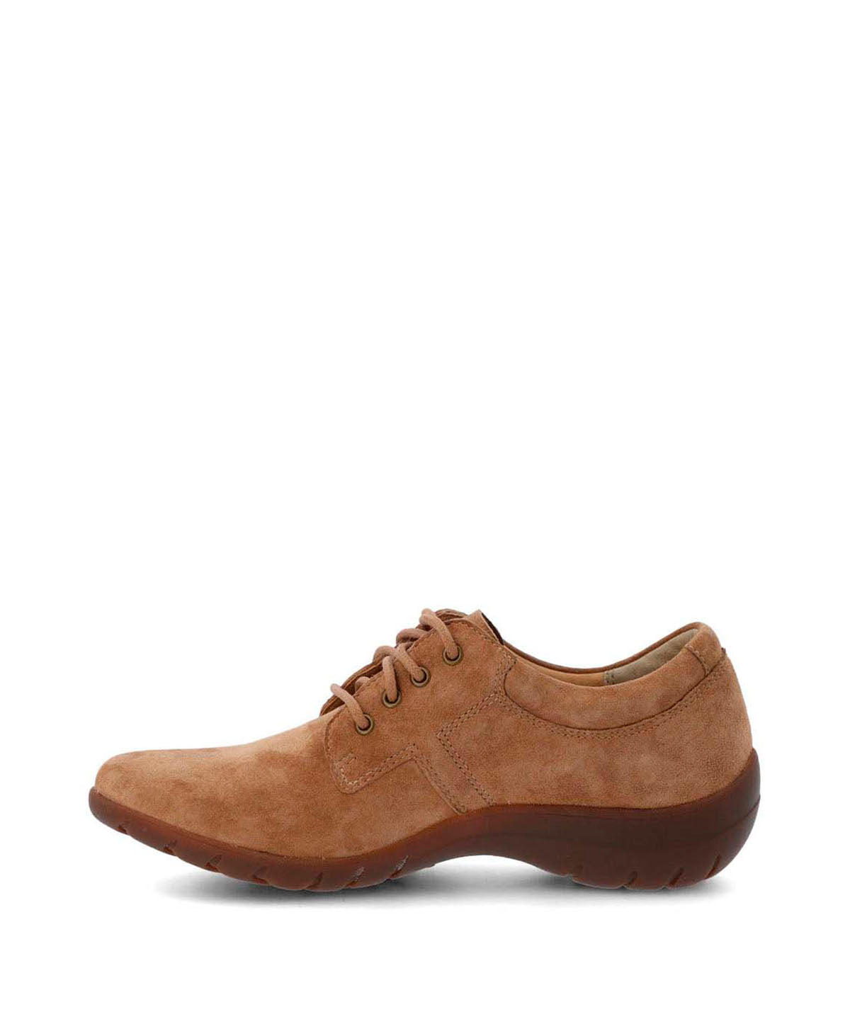 Zapato Cuero Mujer Rojam Café Hush Puppies