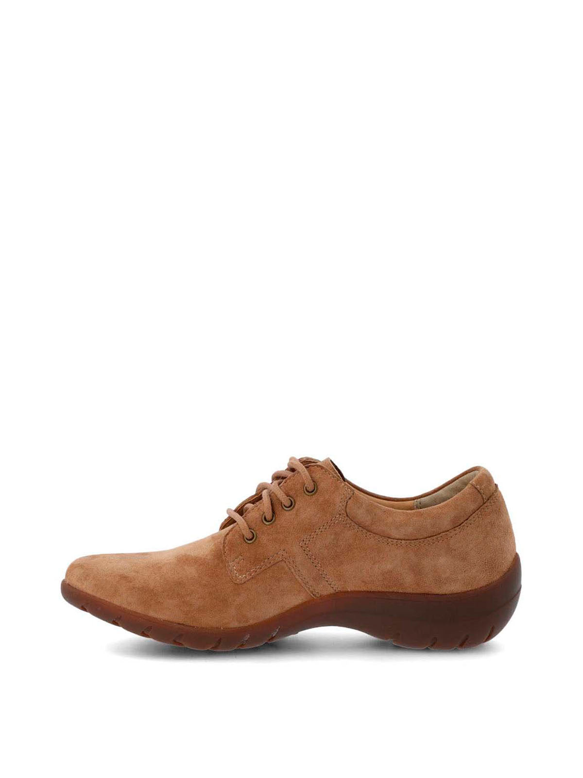 Zapato Cuero Mujer Rojam Café Hush Puppies