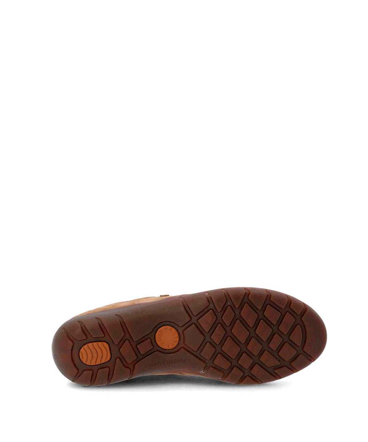 Zapato Cuero Mujer Rojam Café Hush Puppies