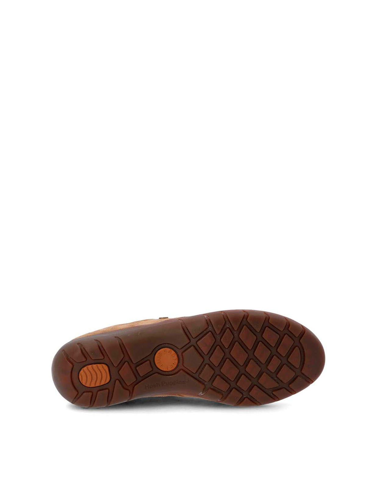 Zapato Cuero Mujer Rojam Café Hush Puppies