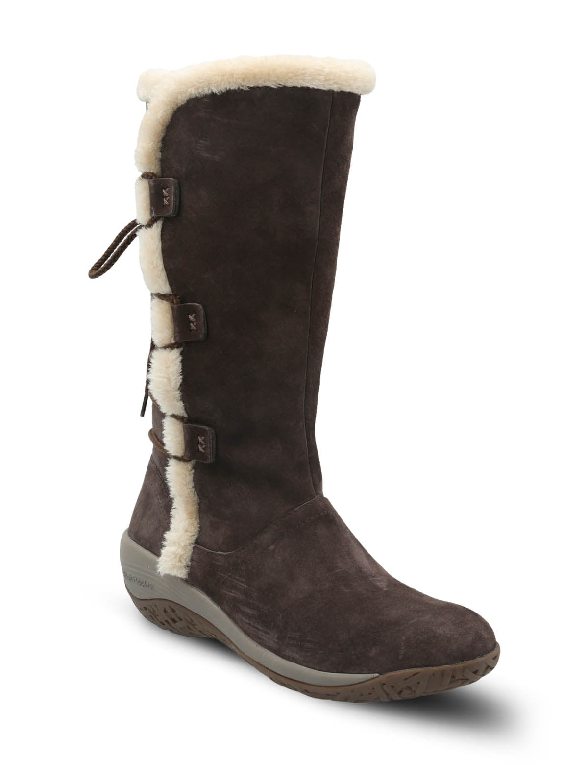 Bota Cuero Mujer Alove Café