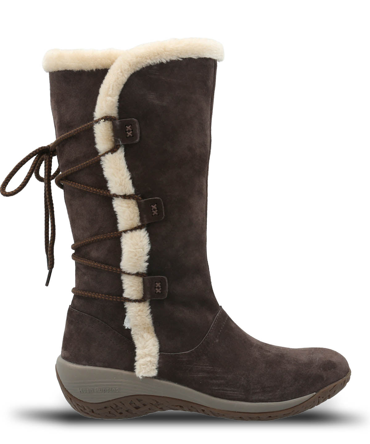 Bota Cuero Mujer Alove Café