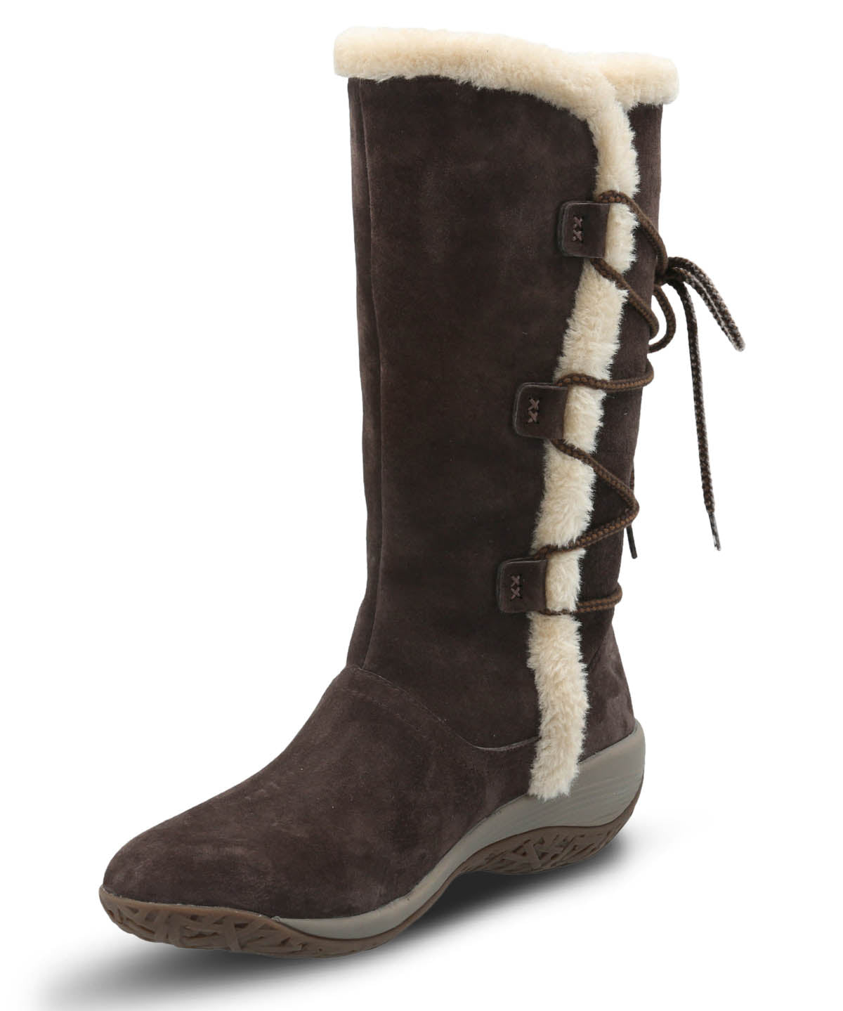 Bota Cuero Mujer Alove Café