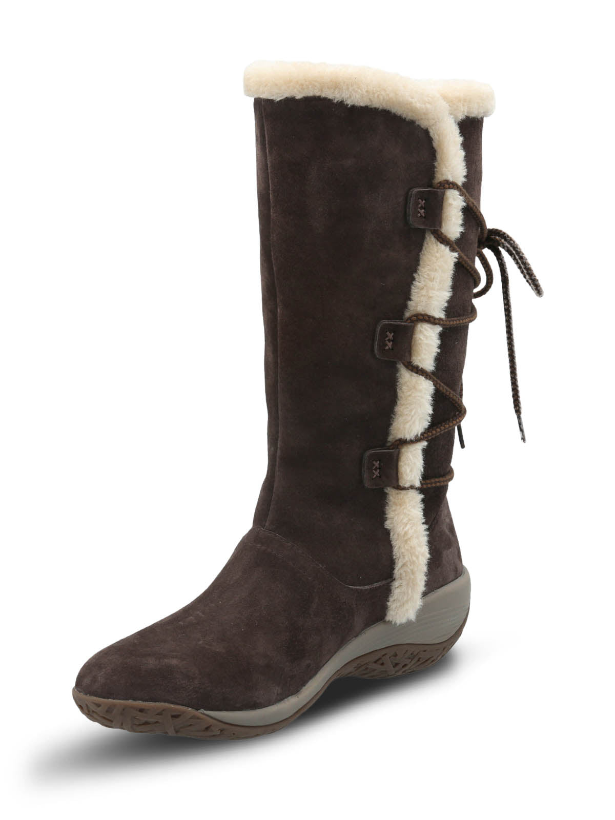 Bota Cuero Mujer Alove Café