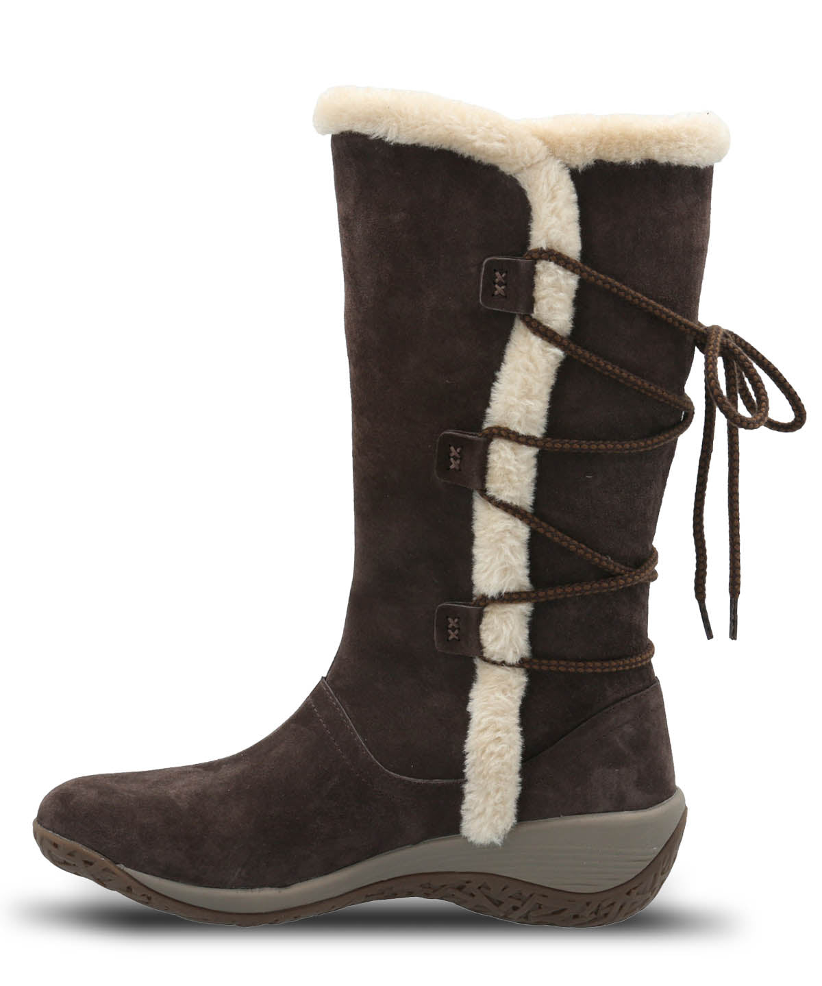 Bota Cuero Mujer Alove Café