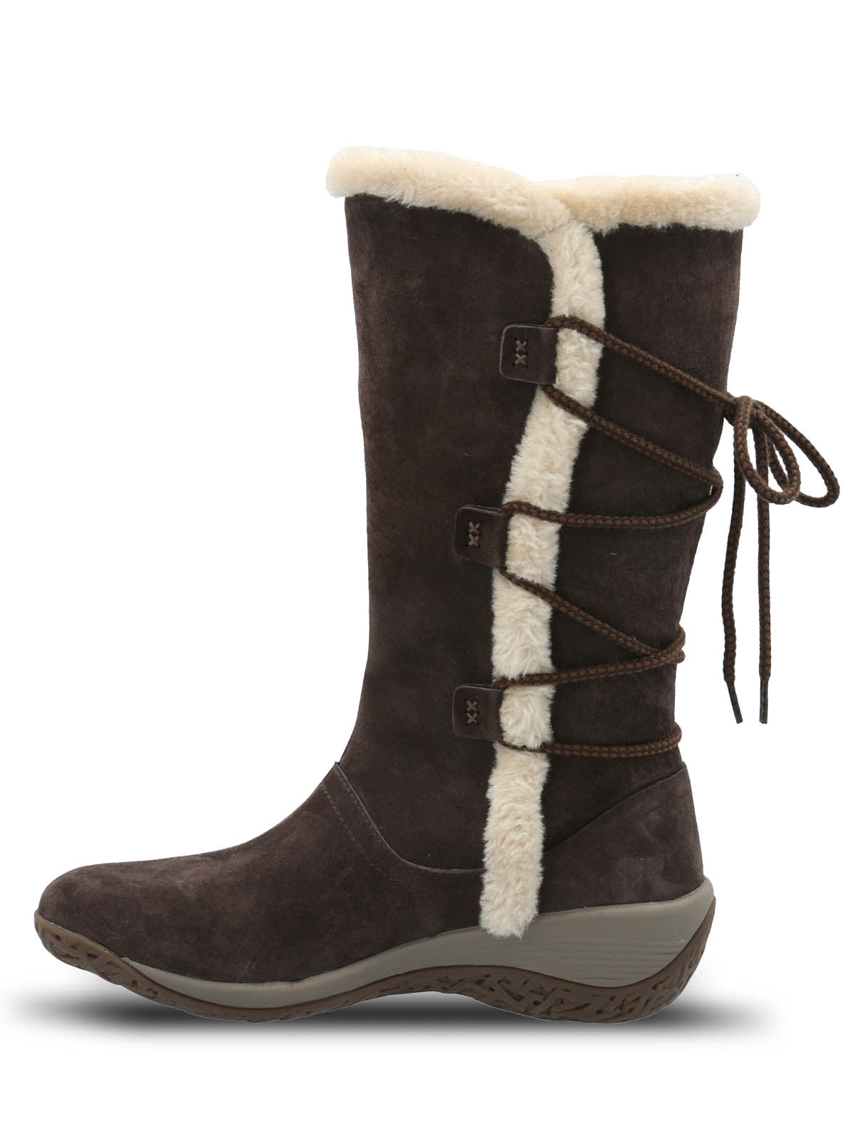 Bota Cuero Mujer Alove Café