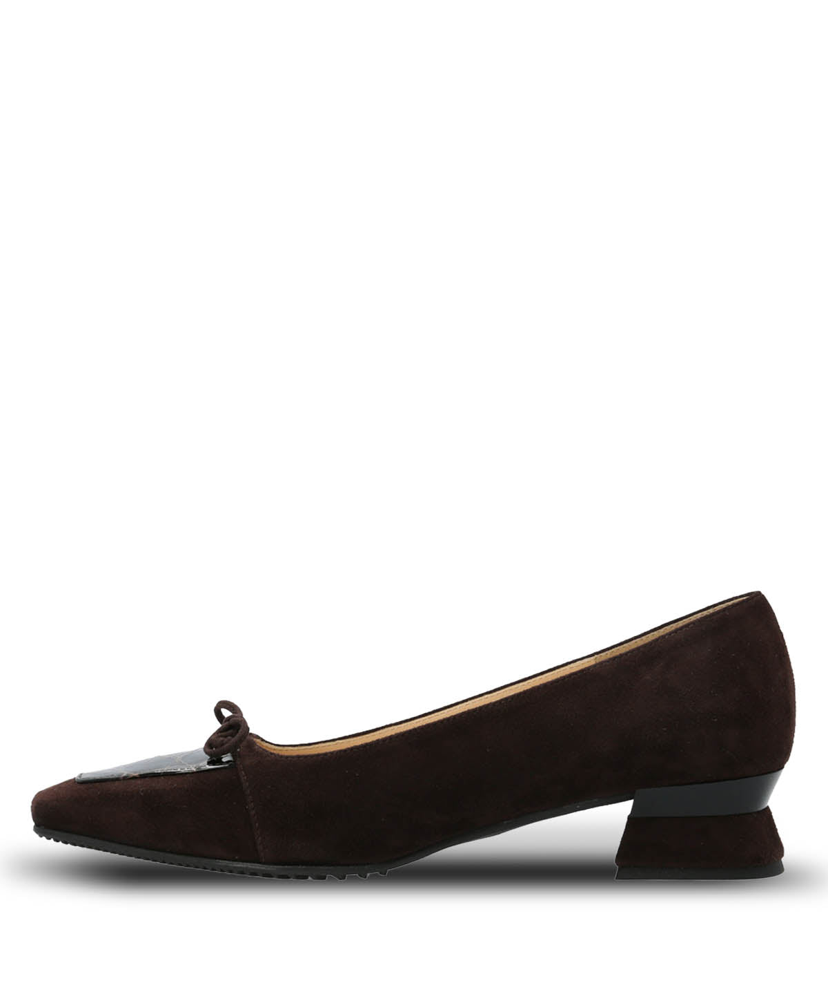 Zapato Brunate Cuero Mujer Dina Café Hush Puppies