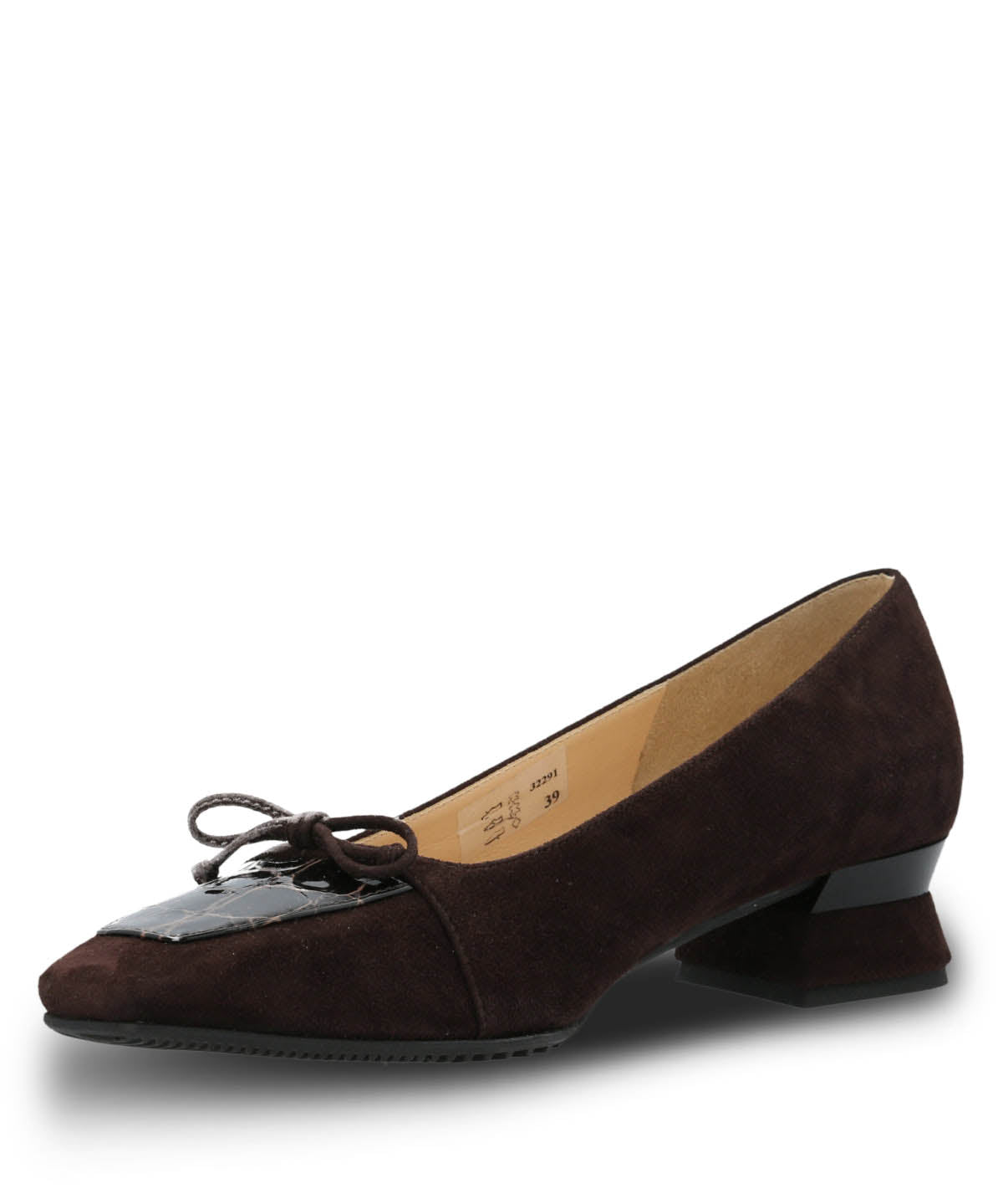 Zapato Brunate Cuero Mujer Dina Café Hush Puppies