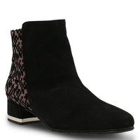 Botin Brunate Cuero Mujer Renata Negro Hush Puppies