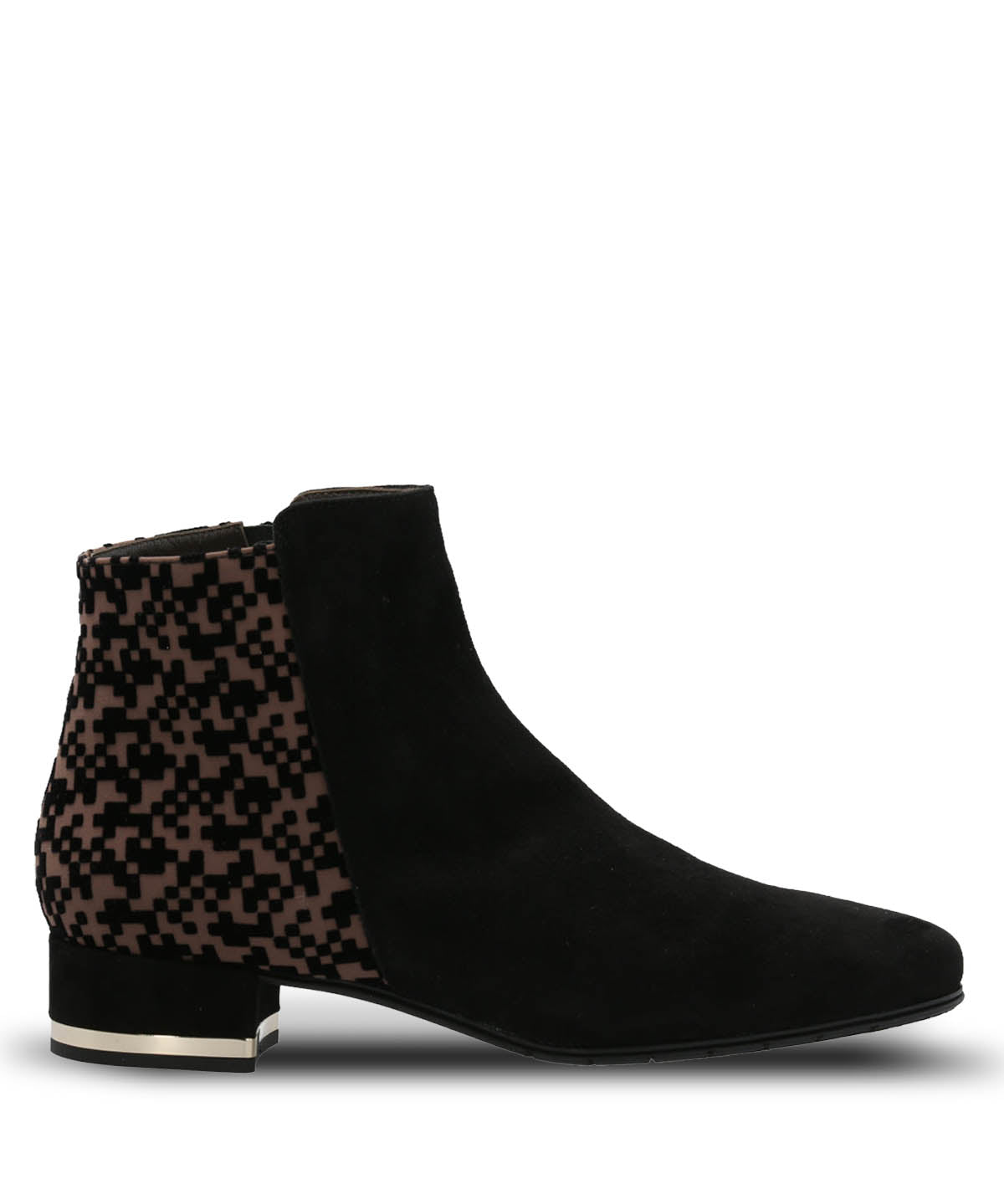 Botin Brunate Cuero Mujer Renata Negro Hush Puppies