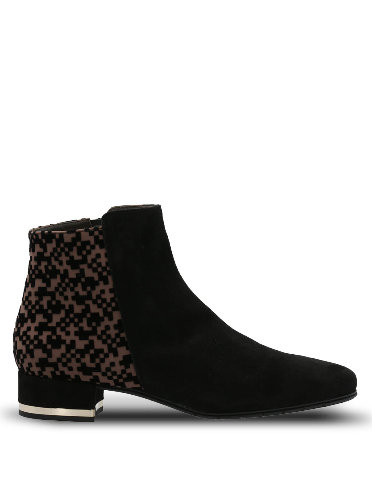 Botin Brunate Cuero Mujer Renata Negro Hush Puppies