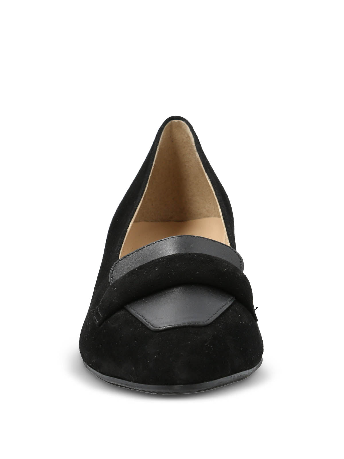 Zapato Brunate Cuero Mujer Alvize Negro Hush Puppies