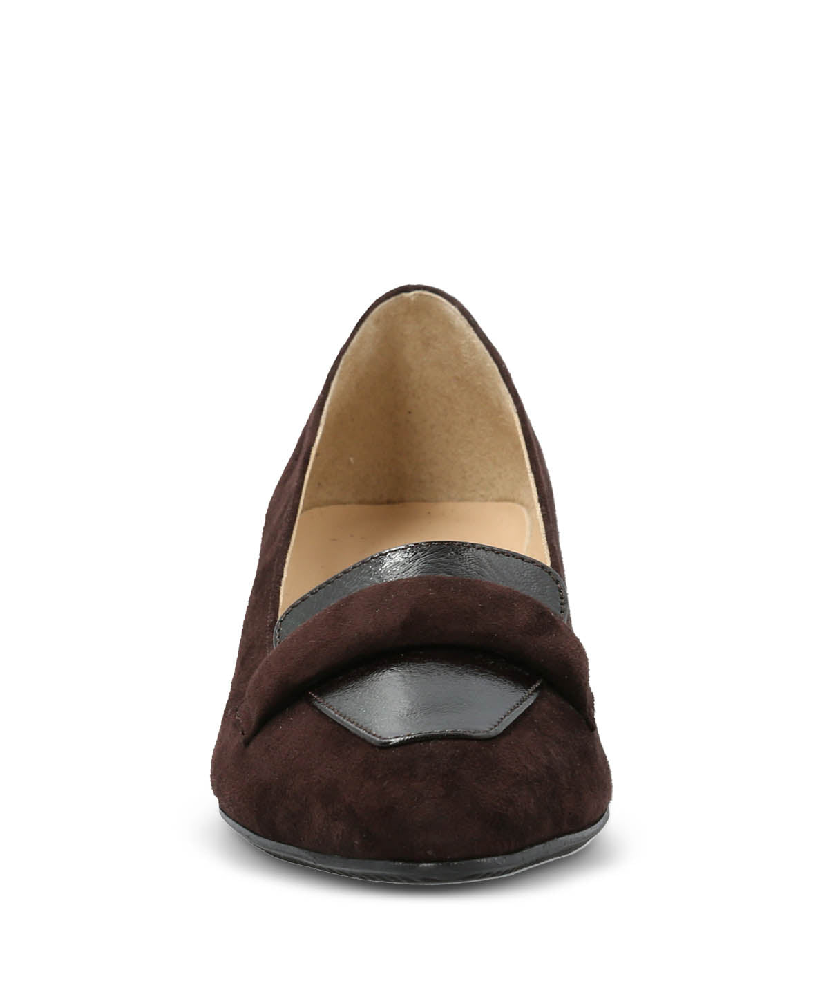 Zapato Brunate Cuero Mujer Alvize Café Hush Puppies