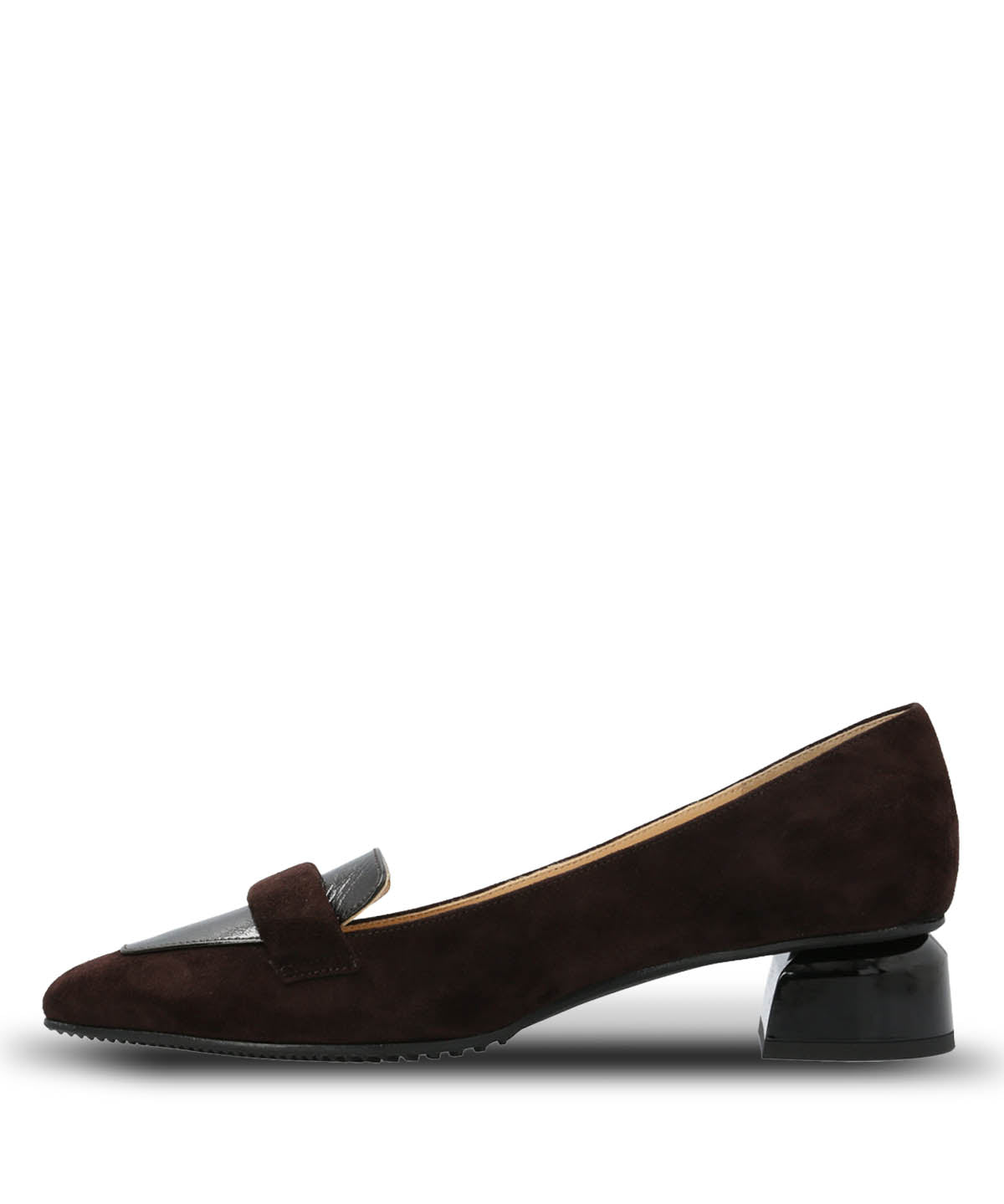 Zapato Brunate Cuero Mujer Alvize Café Hush Puppies