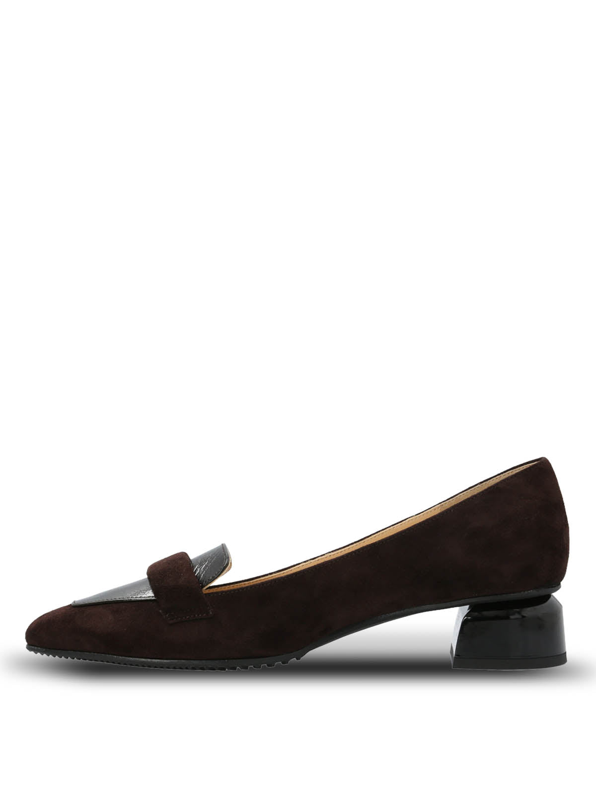 Zapato Brunate Cuero Mujer Alvize Café Hush Puppies