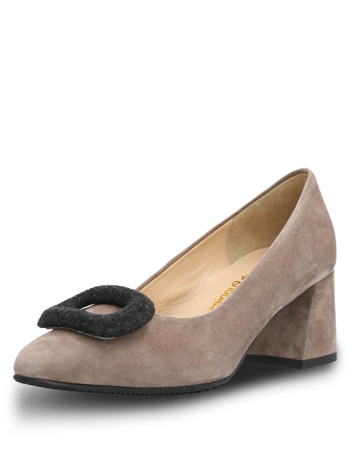 Zapato Brunate Cuero Mujer Alonza Beige Hush Puppies