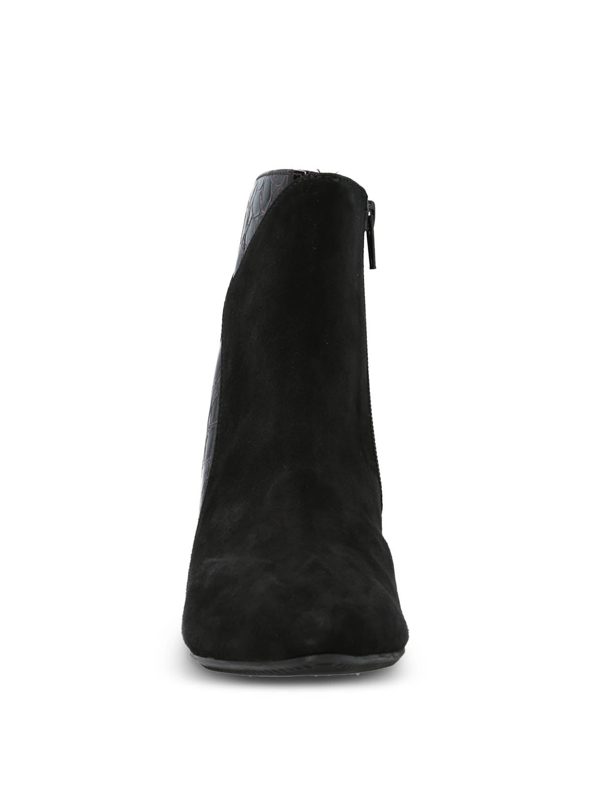 Botin Brunate Cuero Mujer Carmine Negro Hush Puppies