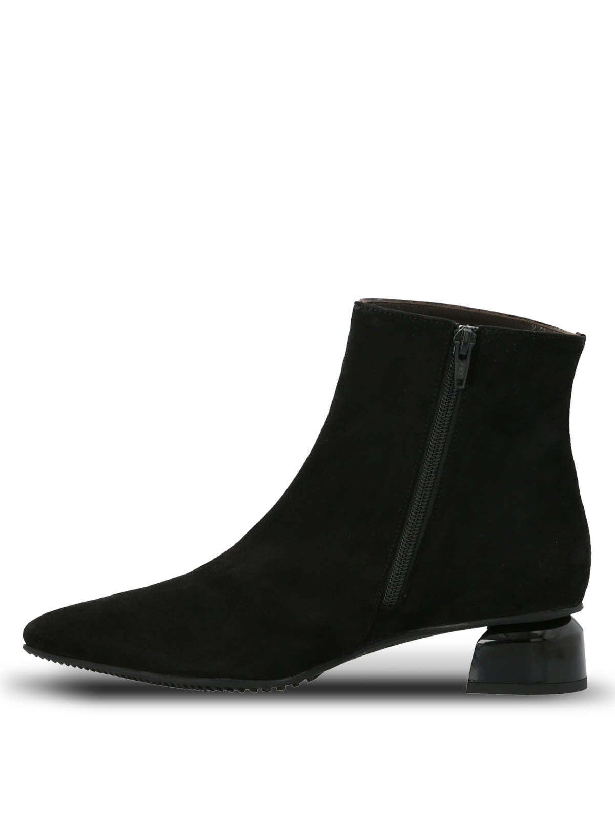 Botin Brunate Cuero Mujer Carmine Negro Hush Puppies