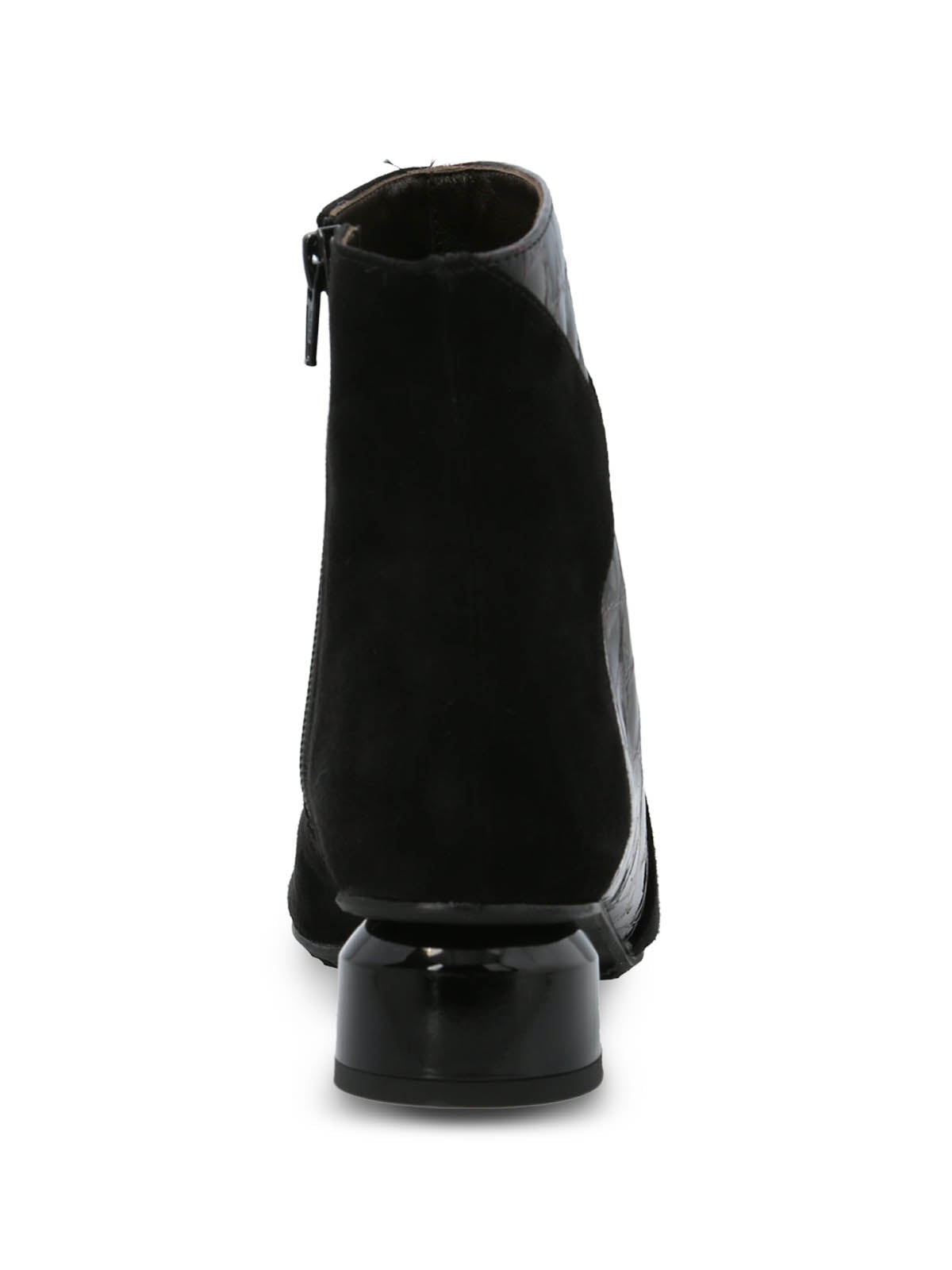 Botin Brunate Cuero Mujer Carmine Negro Hush Puppies