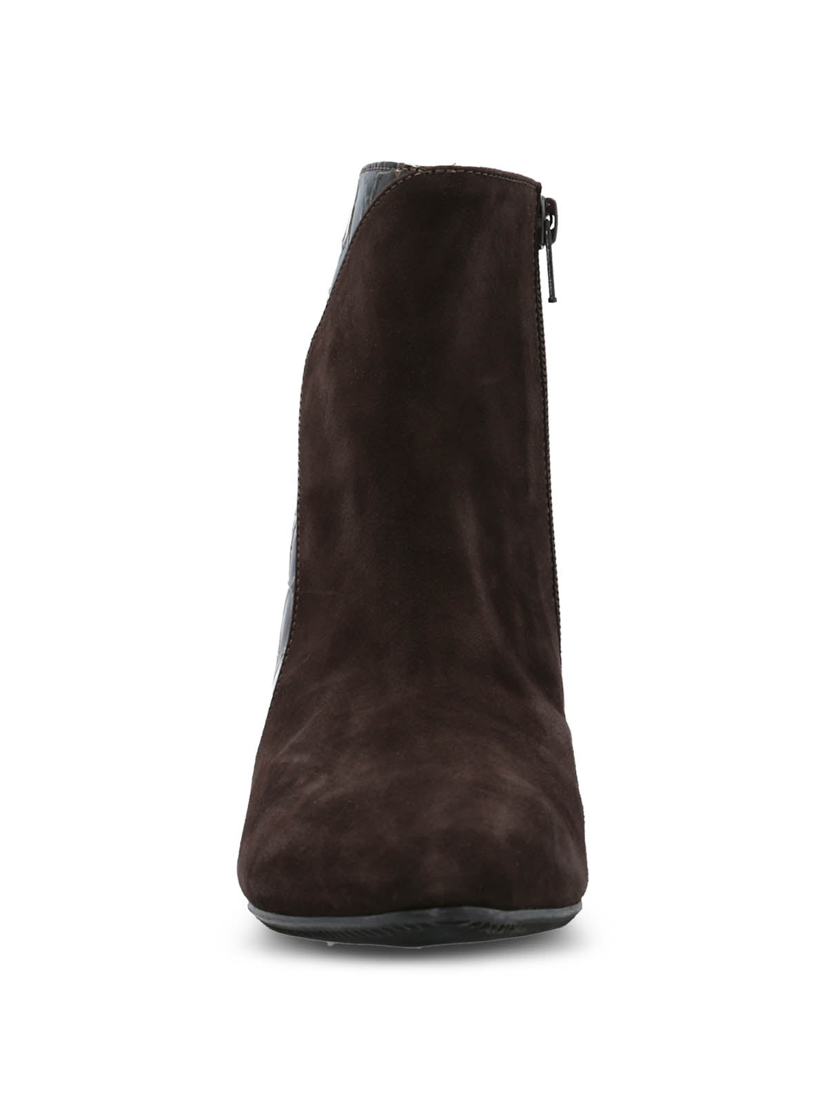 Botin Brunate Cuero Mujer Carmine Café Hush Puppies