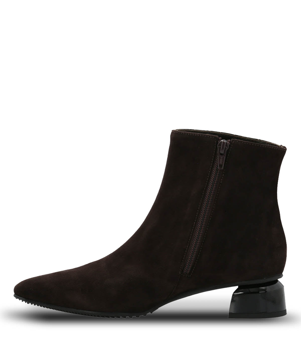 Botin Brunate Cuero Mujer Carmine Café Hush Puppies