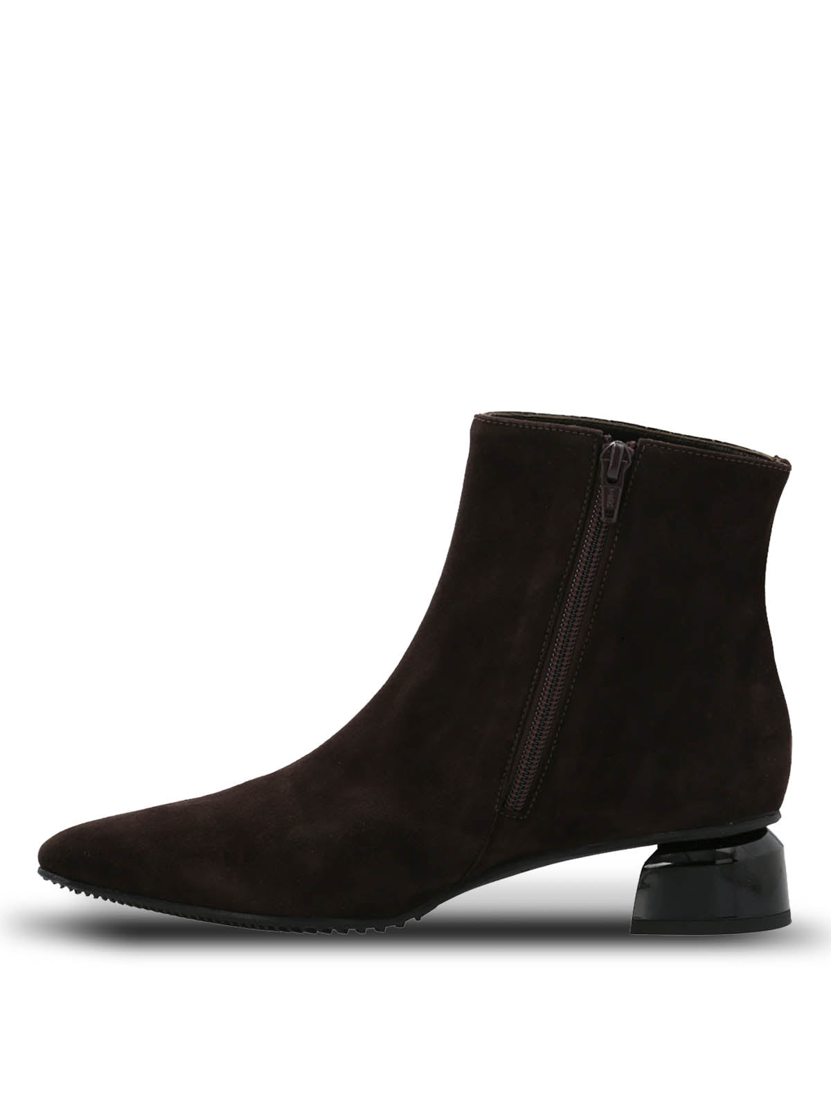 Botin Brunate Cuero Mujer Carmine Café Hush Puppies