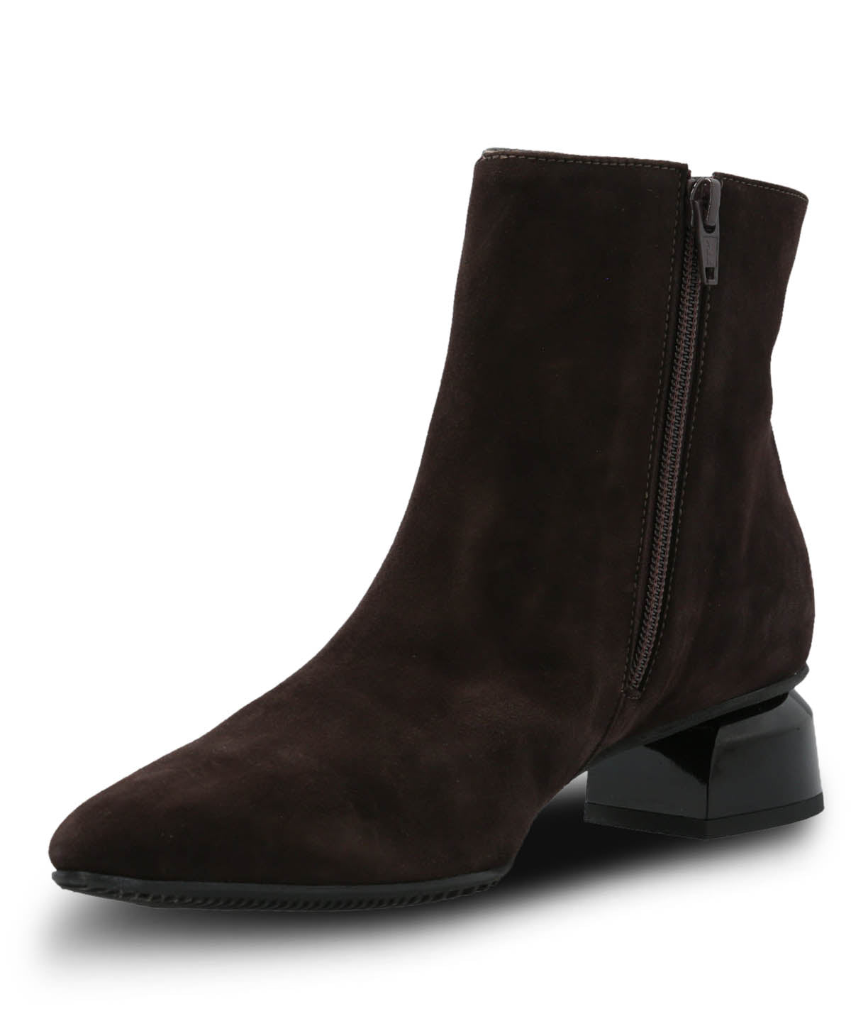 Botin Brunate Cuero Mujer Carmine Café Hush Puppies