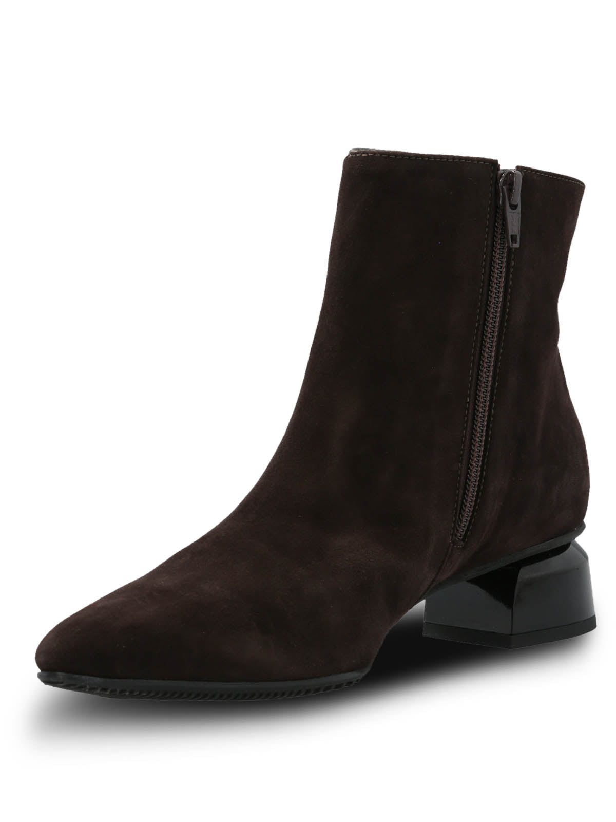 Botin Brunate Cuero Mujer Carmine Café Hush Puppies