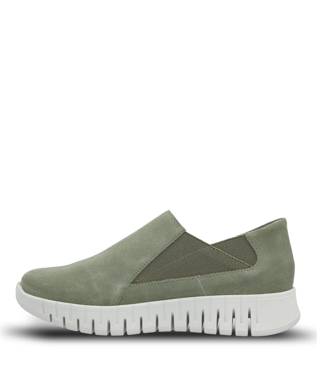 Slip On Mujer Cuero Torino Verde Hush Puppies
