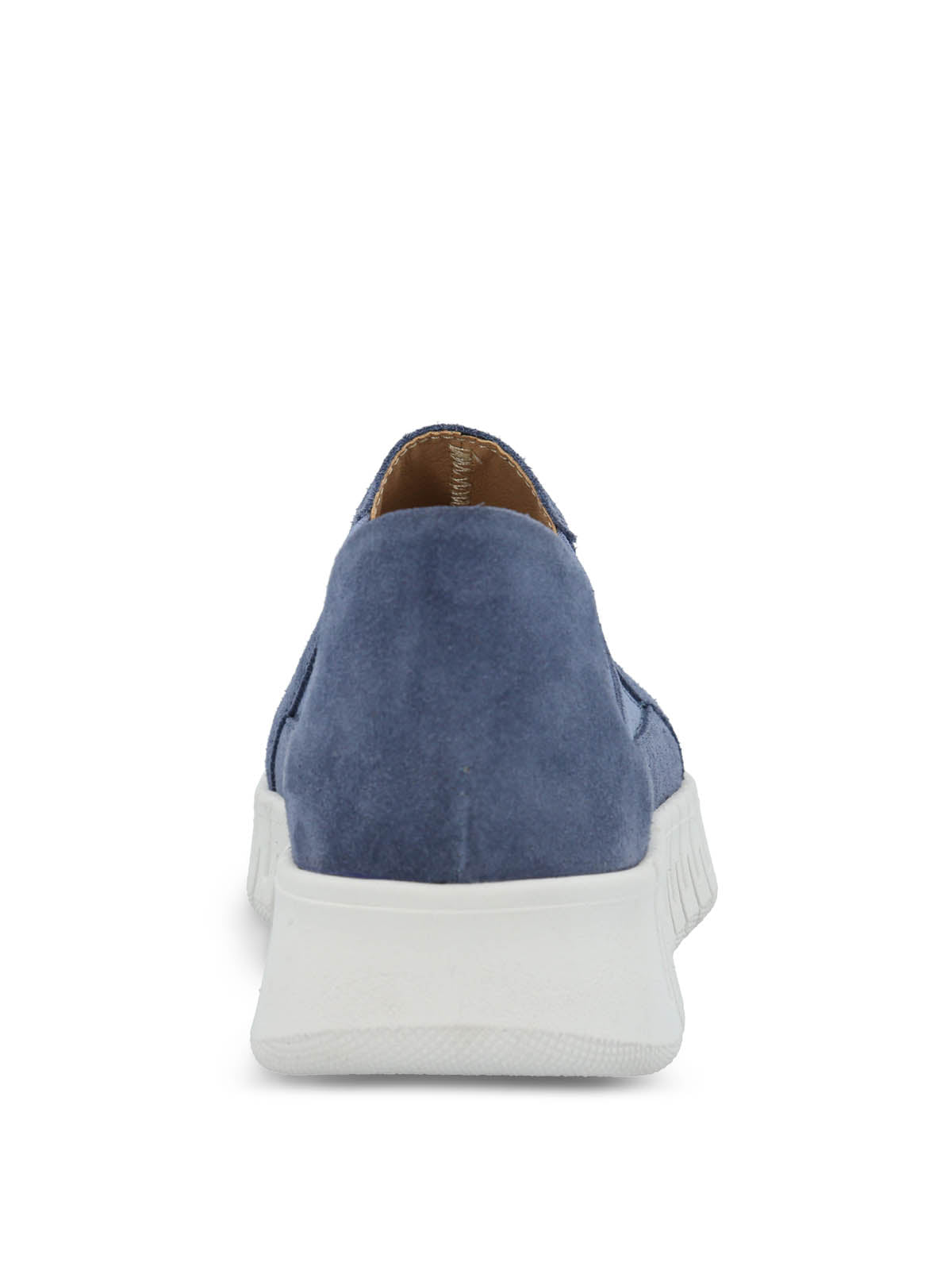 Slip On Mujer Cuero Torino Azul Hush Puppies