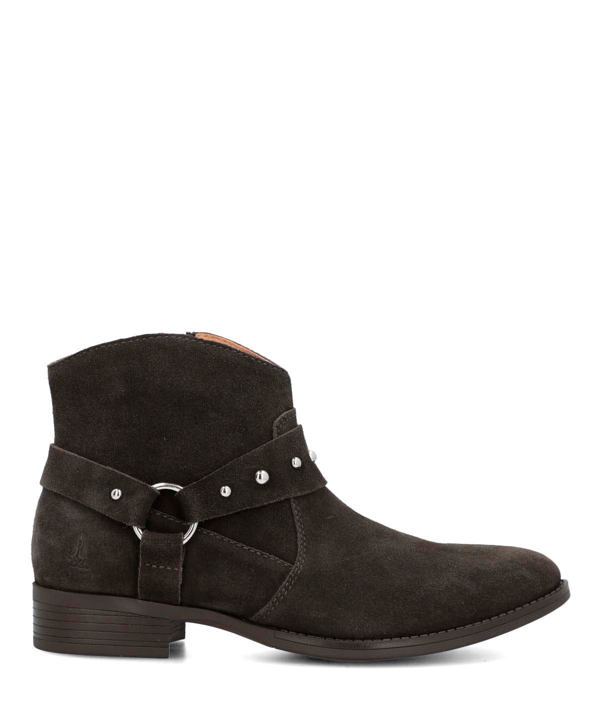 Botin Cuero Mujer Alvania Café