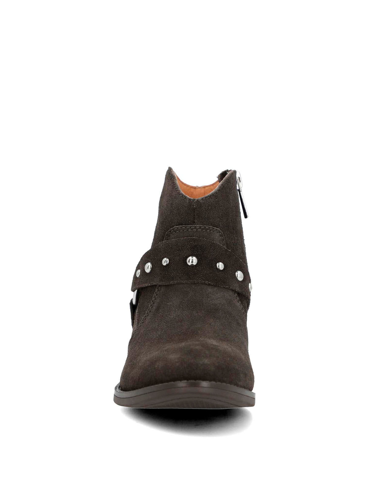 Botin Cuero Mujer Alvania Café