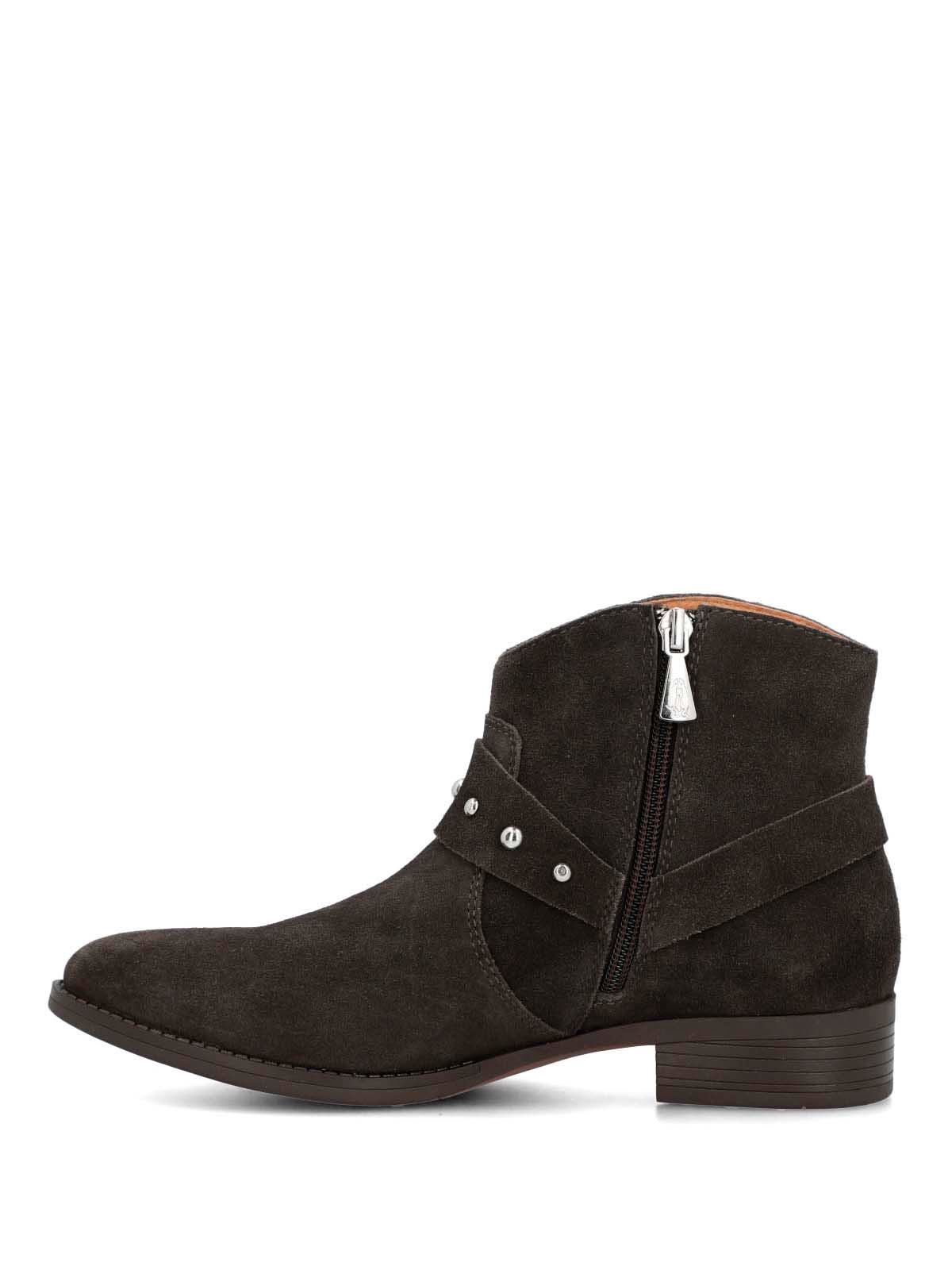 Botin Cuero Mujer Alvania Café