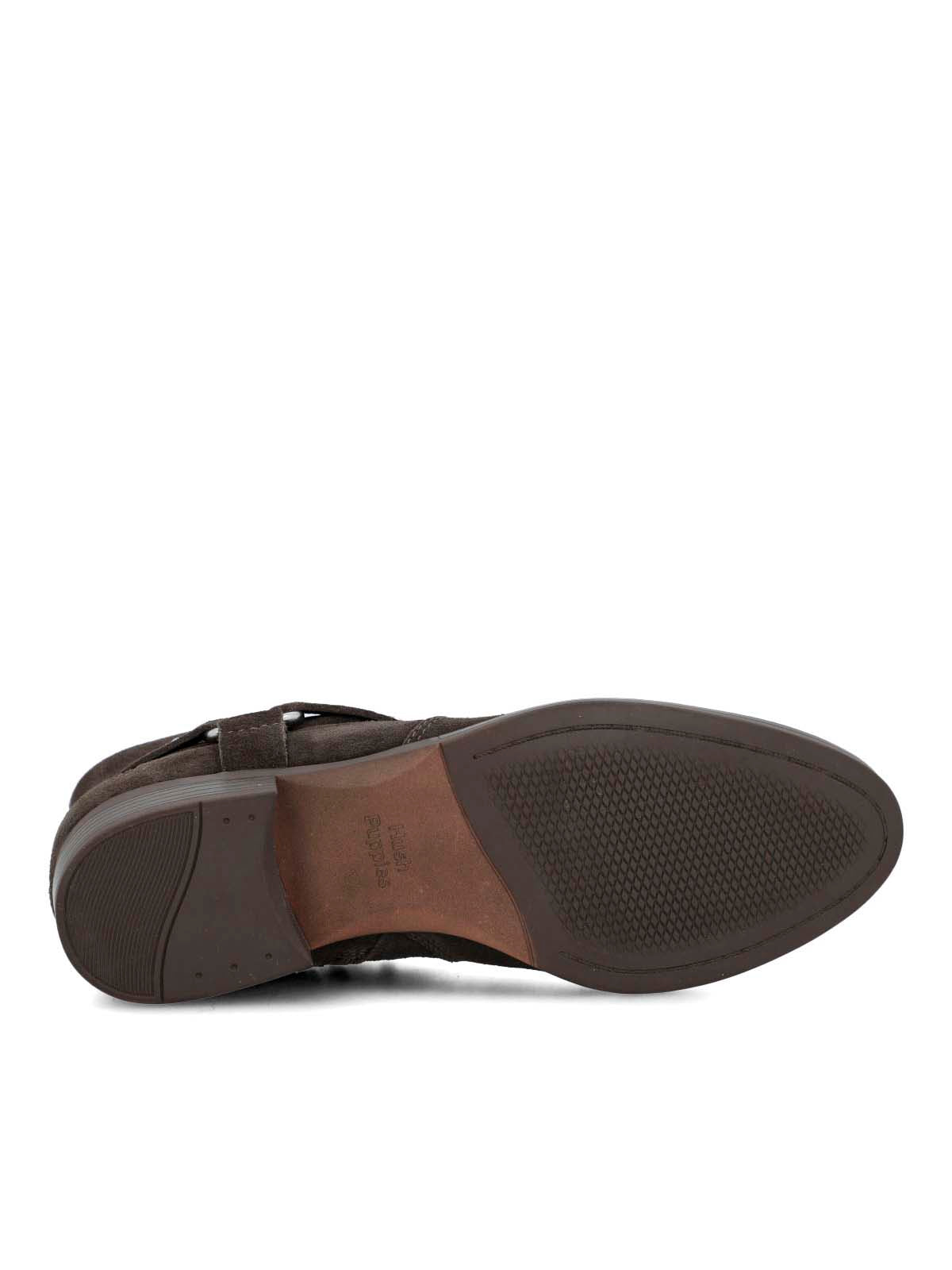 Botin Cuero Mujer Alvania Café