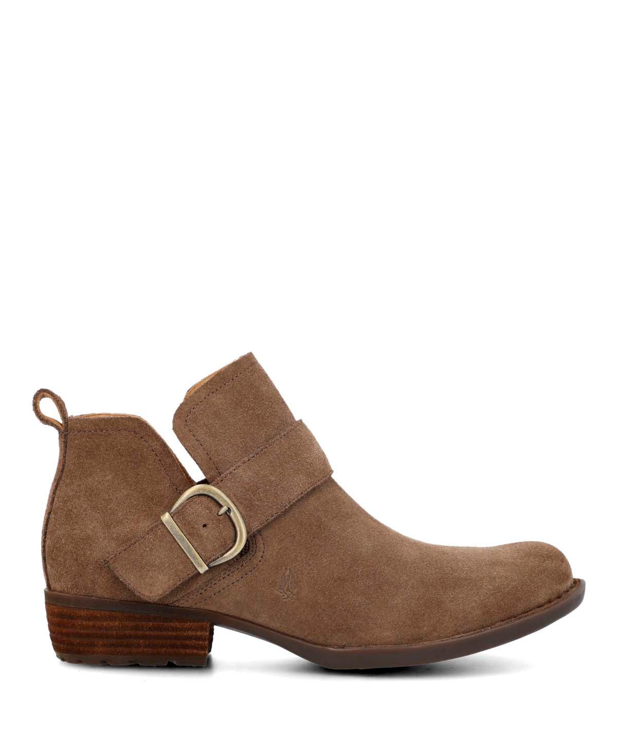 Botin Cuero Mujer Raquel Café