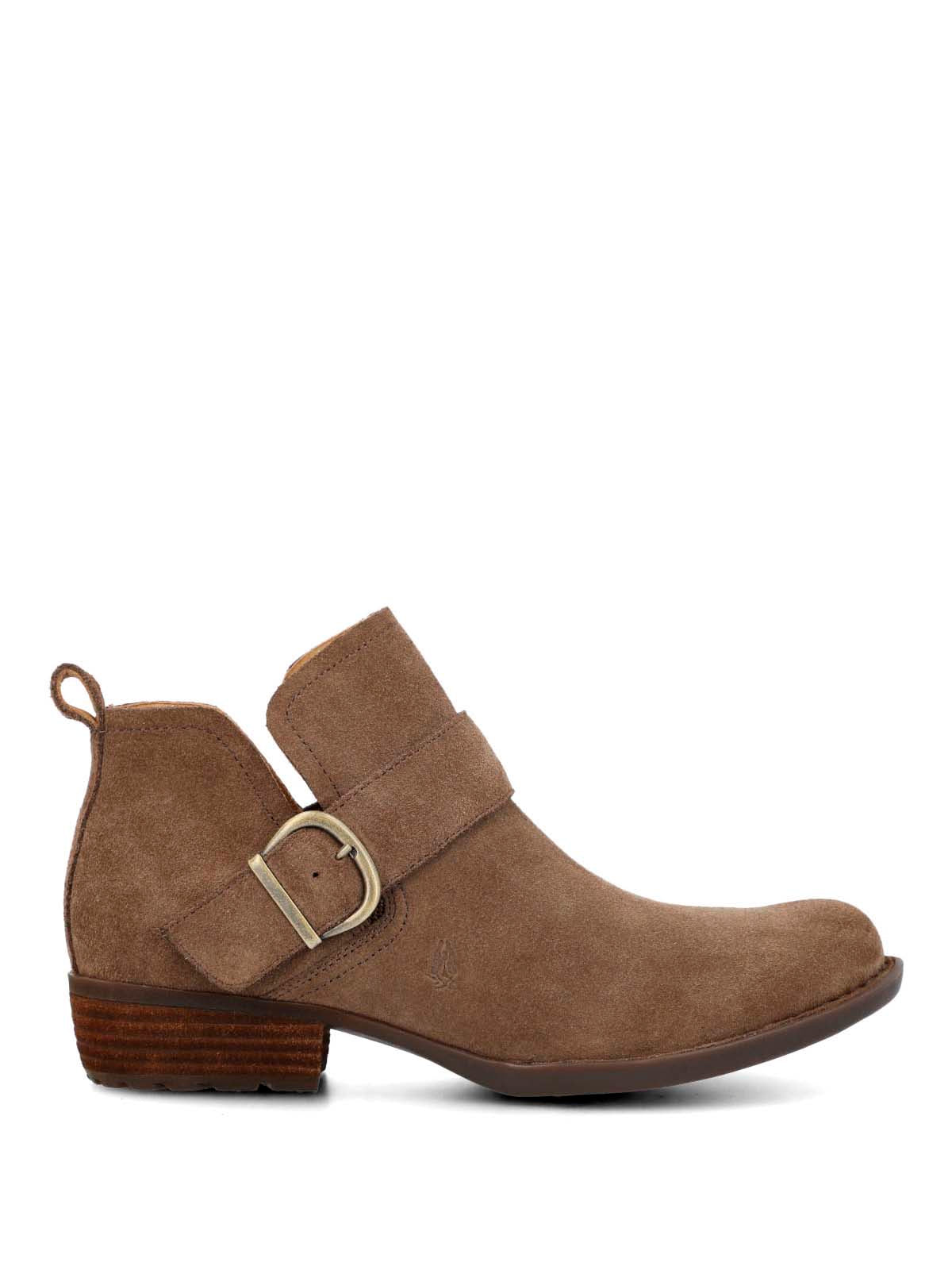 Botin Cuero Mujer Raquel Café