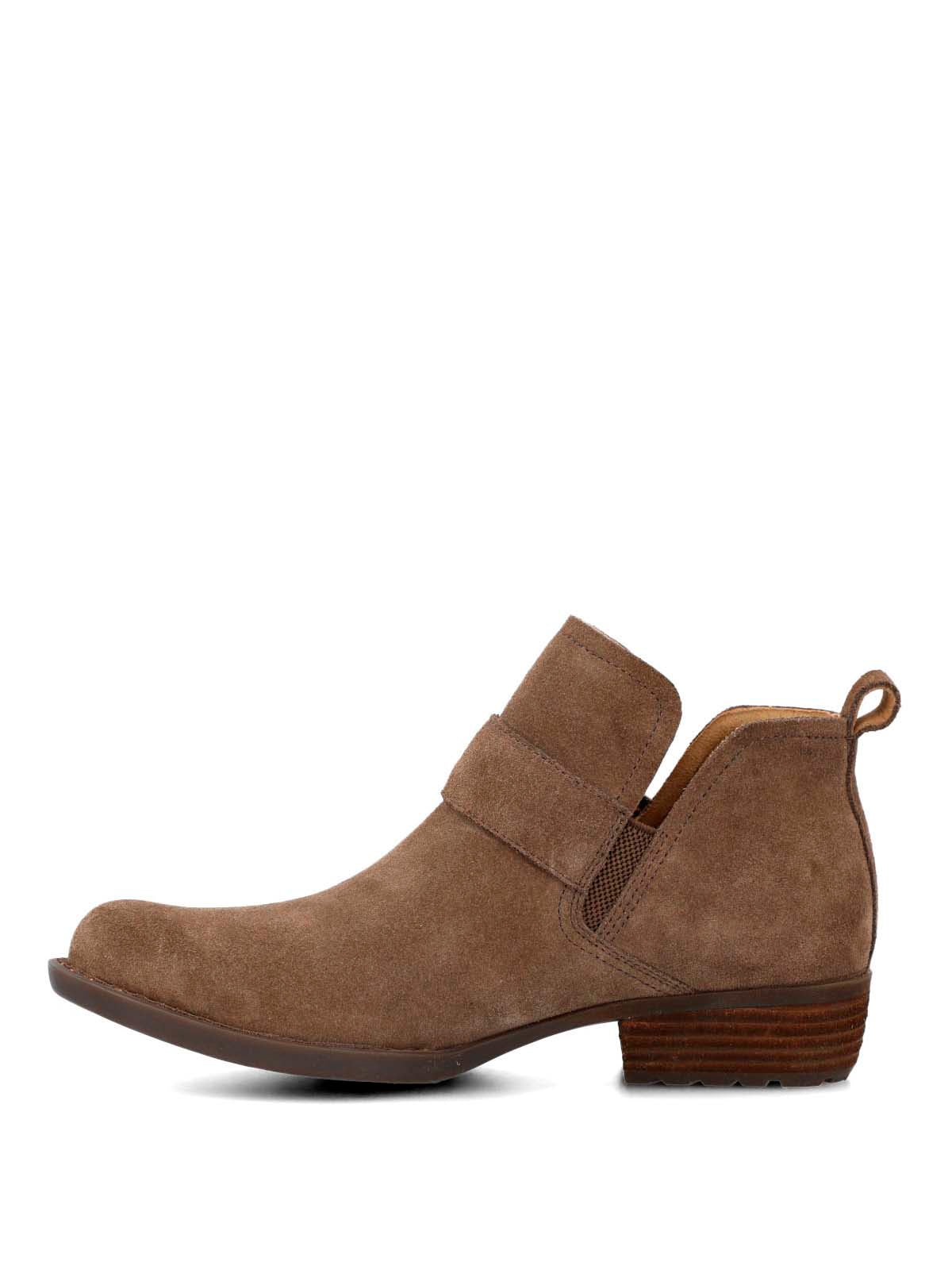 Botin Cuero Mujer Raquel Café