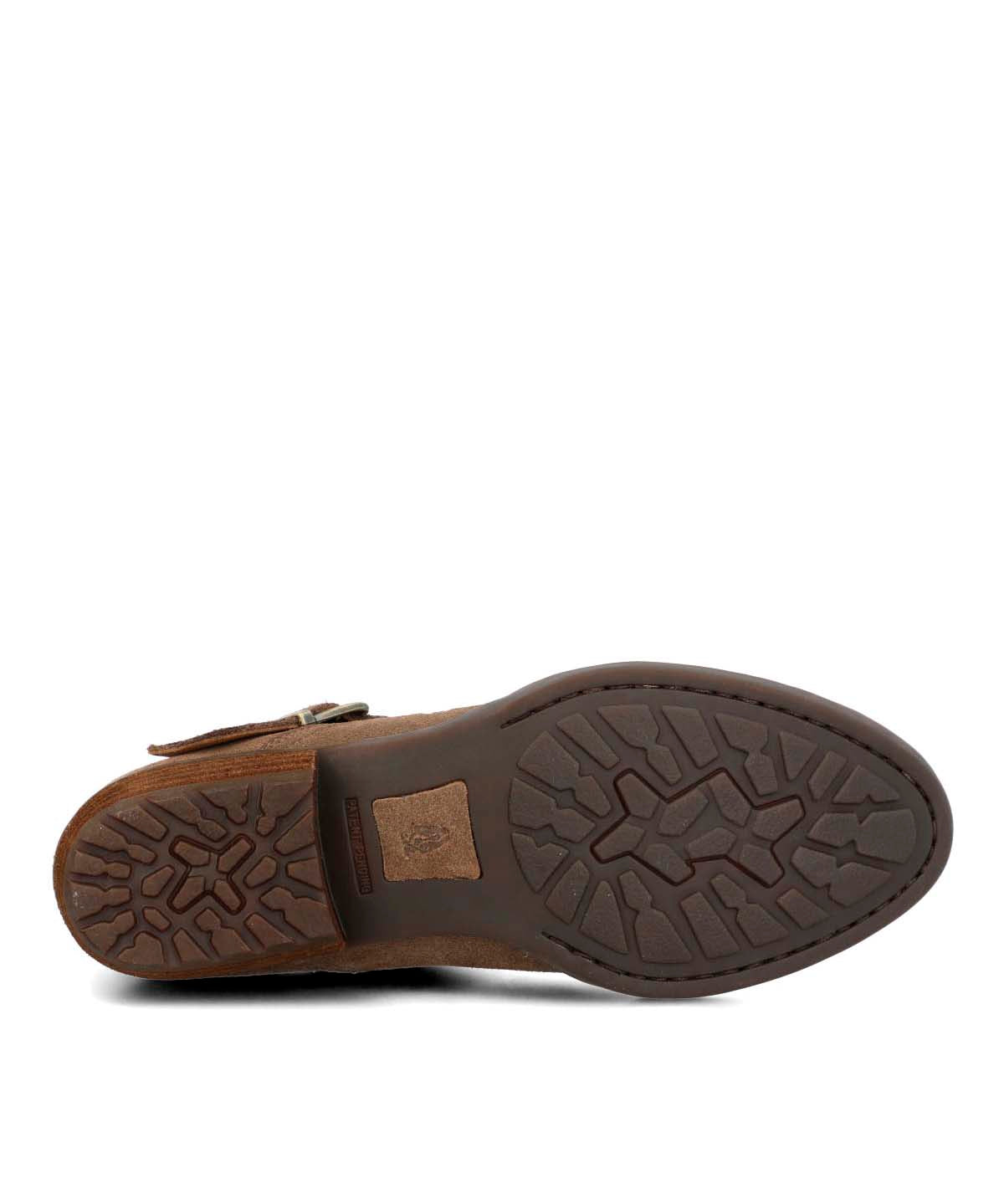 Botin Cuero Mujer Raquel Café