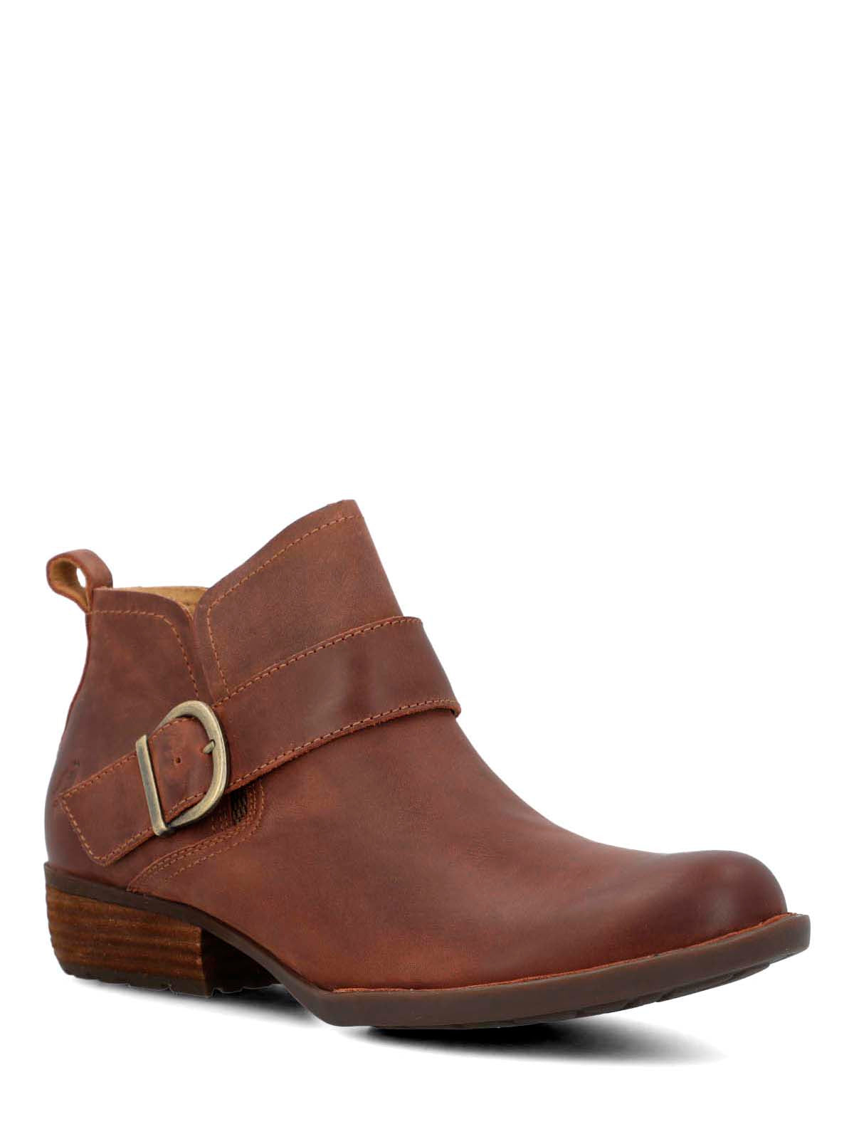 Botin Cuero Mujer Raquel Café