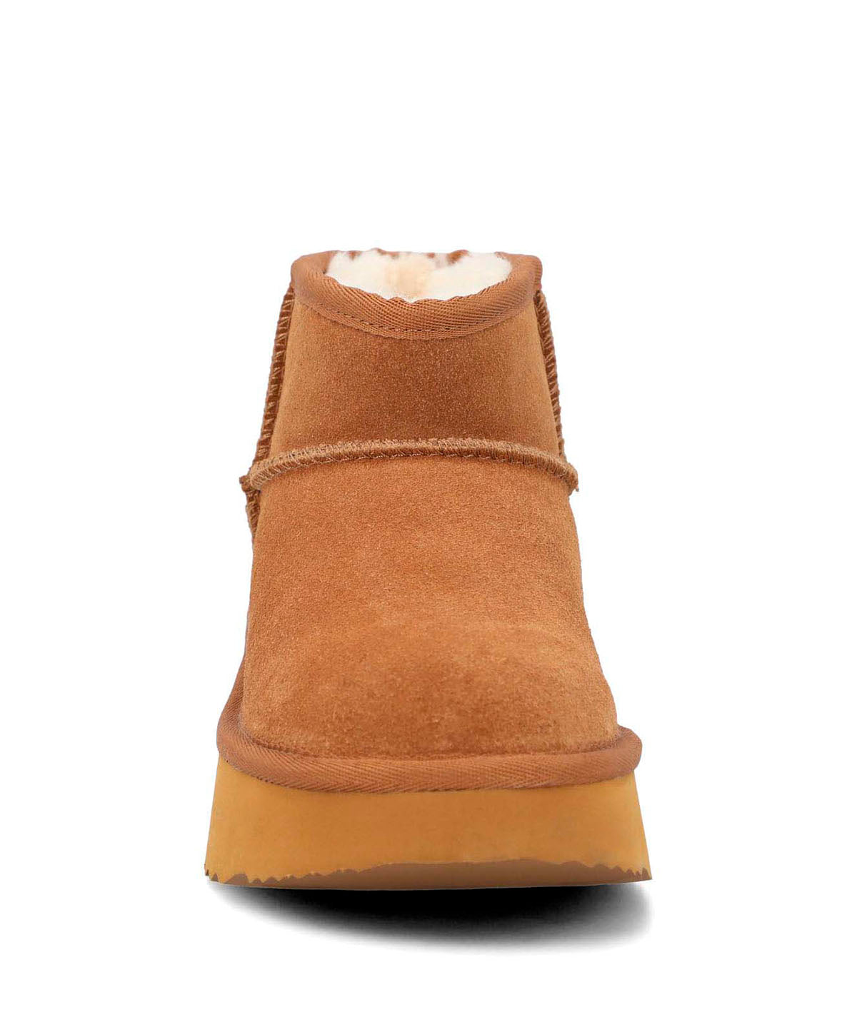 Botin Cuero Mujer Erla Café