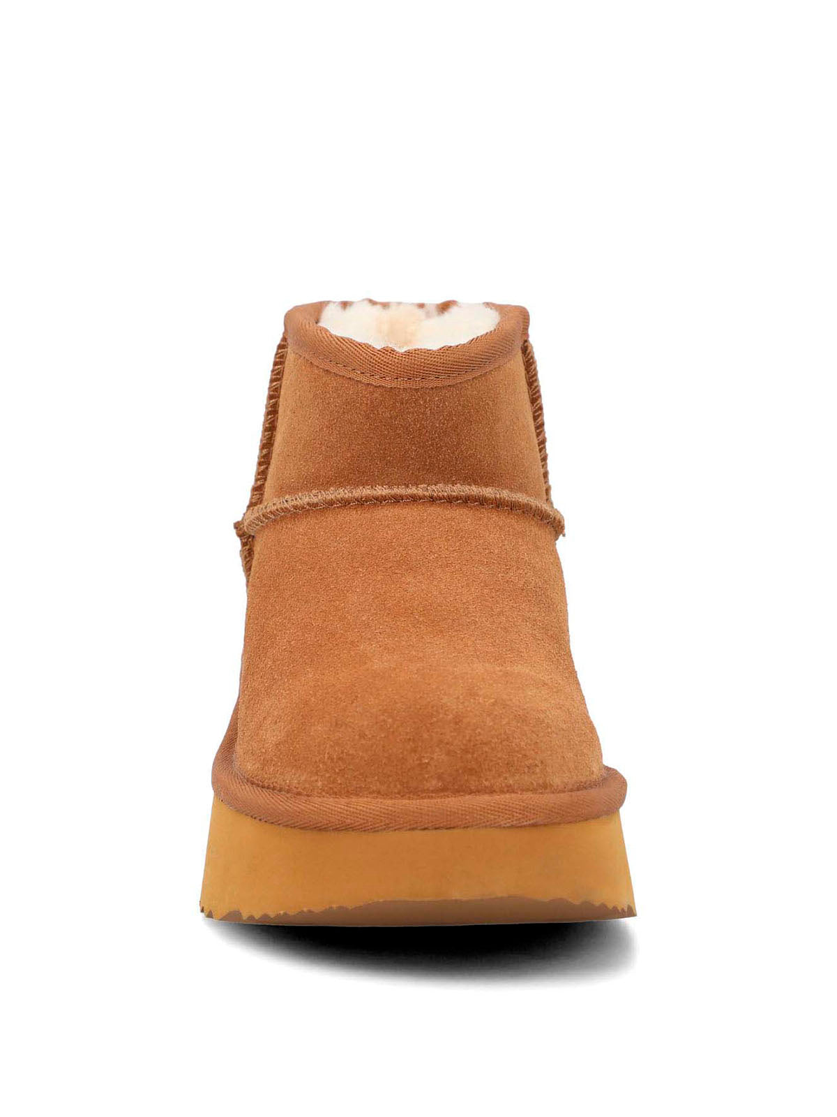Botin Cuero Mujer Erla Café